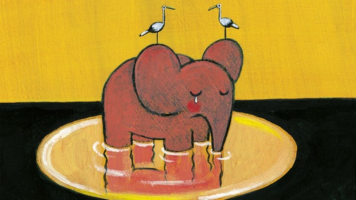 [AR02039-001] WIE DER KLEINE ROSA ELEFANT EINMAL SEHR TRAURIG WAR UND WIE ES IHM WIEDER GUT GING